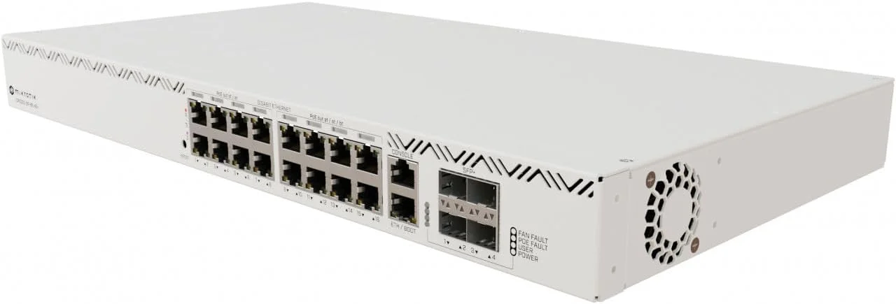 میکروتیک CRS320-8P-8B-4S+RM (بازسازی شده)