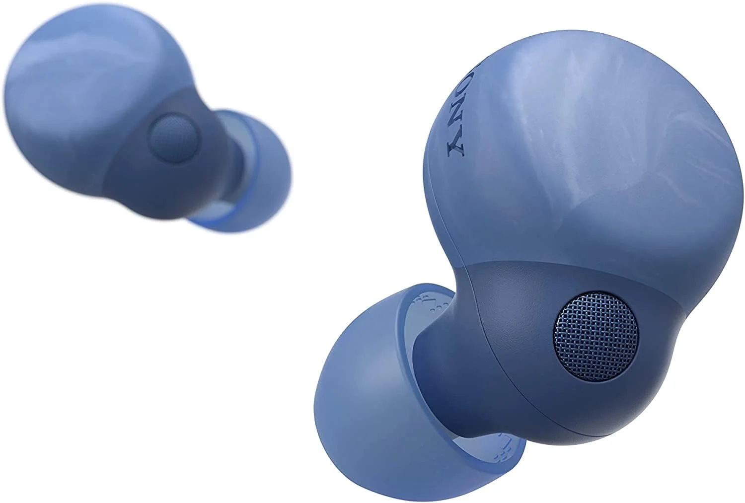 هدفون بی‌سیم حذف نویز Sony LinkBuds S WF-LS900N با دستیار صوتی Alexa، اتصال بلوتوث، رنگ آبی اقیانوسی (بازسازی شده)