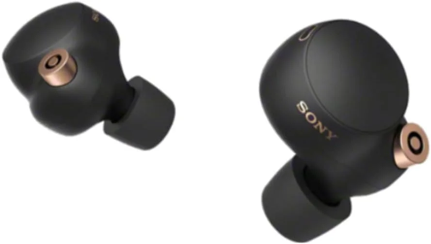 هدفون بلوتوثی حذف نویز سونی مدل WF-1000XM4 - تا 24 ساعت عمر باتری با جعبه شارژ - اتصال بلوتوث چند نقطه ای (بازسازی شده)