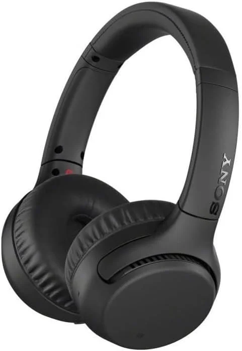 هدفون بی سیم سونی مدل WH-XB700 EXTRA BASS با میکروفون برای تماس های هندزفری، 30 ساعت عمر باتری، سبک روی گوش، با قابلیت اتصال به الکسا - مشکی