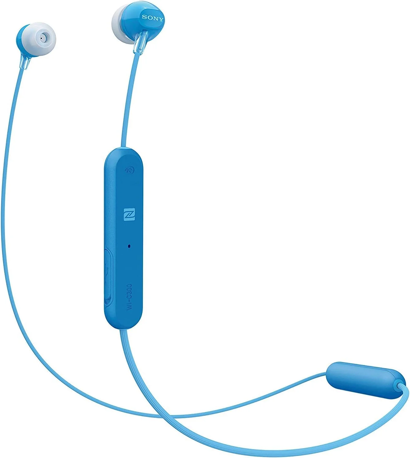 هدفون بی سیم داخل گوشی سونی مدل WI-C300، آبی (WIC300/L) هدفون بی سیم داخل گوشی سونی مدل WI-C300، آبی (WIC300/L)