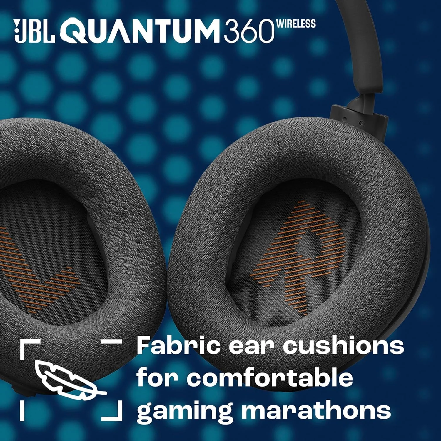 هدست گیمینگ بی سیم JBL Quantum 360X با میکروفون بوم جداشدنی، امضای QuantumSOUND، عمر باتری تا 22 ساعت، شارژ سریع و قابلیت بازی و شارژ، چند پلتفرمی (مشکی)