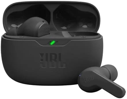 هدفون داخل گوشی JBL Wave Beam - بی سیم - استریو بی سیم واقعی (TWS) - بلوتوث 5.2 - شامل جعبه شارژ - مشکی