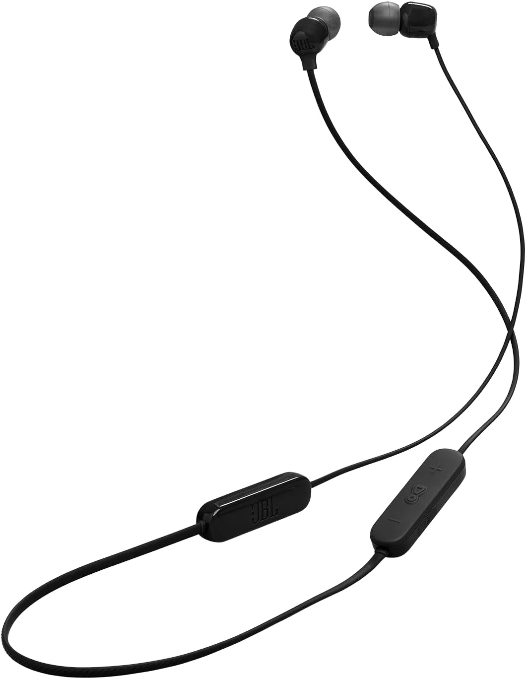 هدفون بی سیم داخل گوشی JBL Tune 135BT با صدای Pure Bass، عمر باتری 25 ساعته، اتصال چند نقطه ای، تماس های هندزفری، مقاوم در برابر آب IPX4، مشکی
