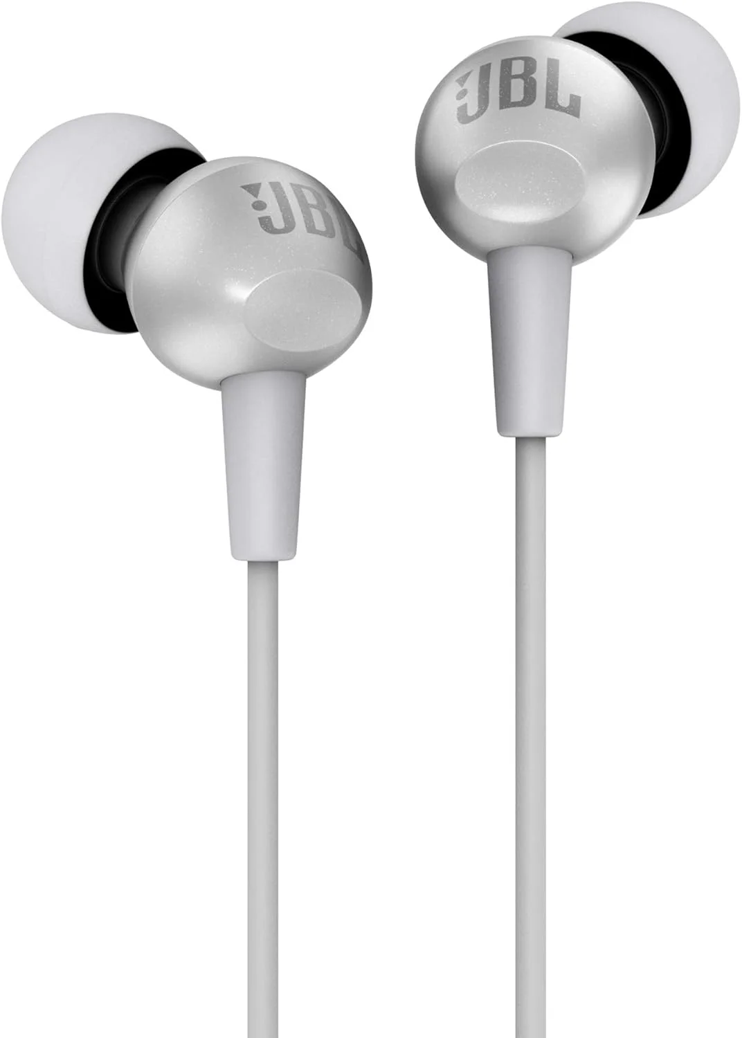 هدفون داخل گوشی JBL C200SI با میکروفون (خاکستری یخی) (بازسازی شده)