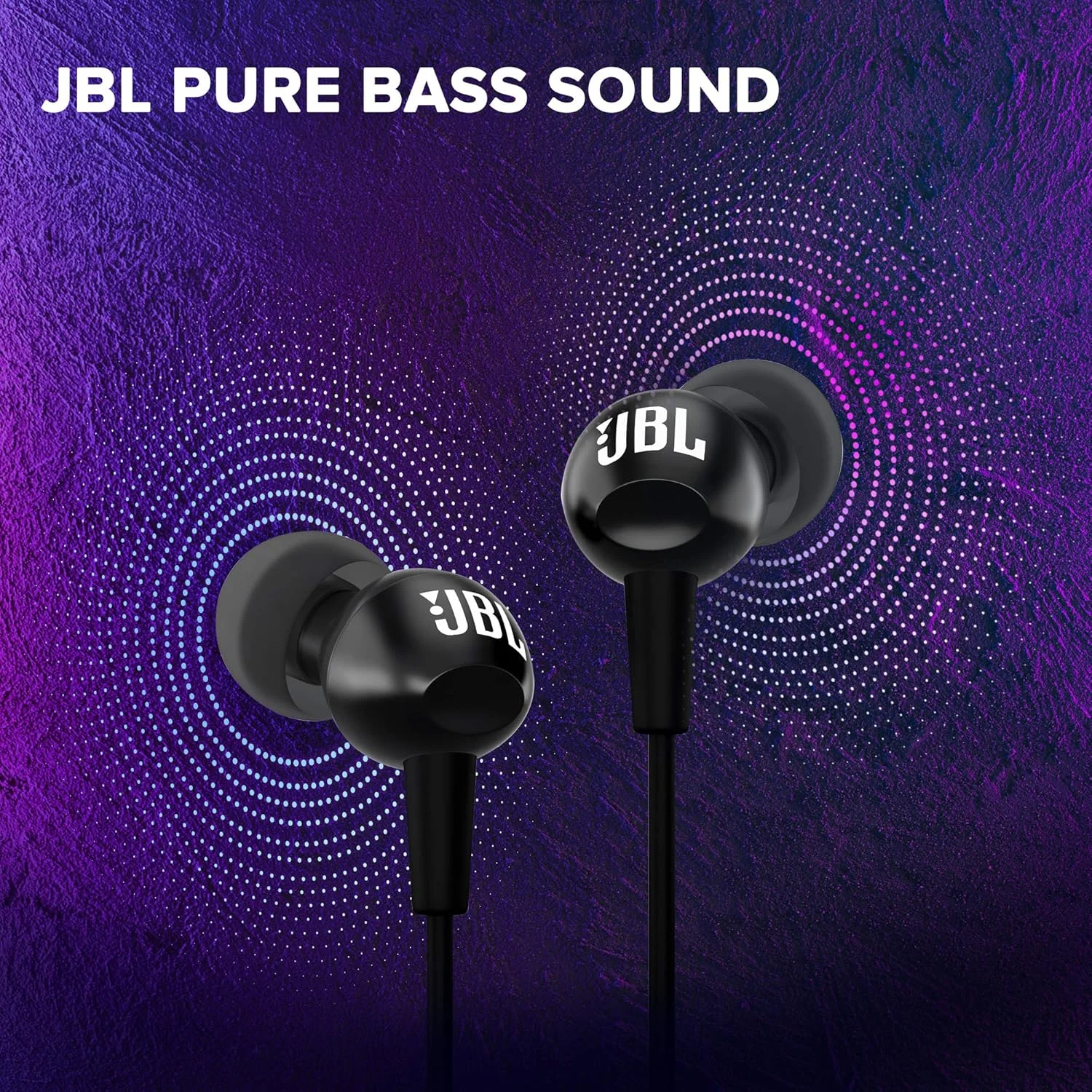 هدفون داخل گوشی JBL C100SI با میکروفون - مشکی (بازسازی شده)