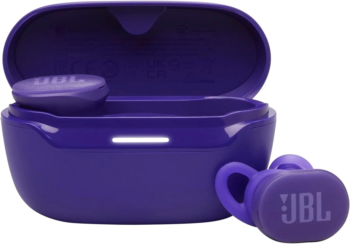 هدفون بی‌سیم بلوتوثی JBL Endurance Race 2، باتری 48 ساعته، مقاومت در برابر آب و گرد و غبار IP68، حذف نویز، صدای Pure Bass، Smart Ambient، حالت‌های ورزشی، بنفش - JBLENDURACE2PUR