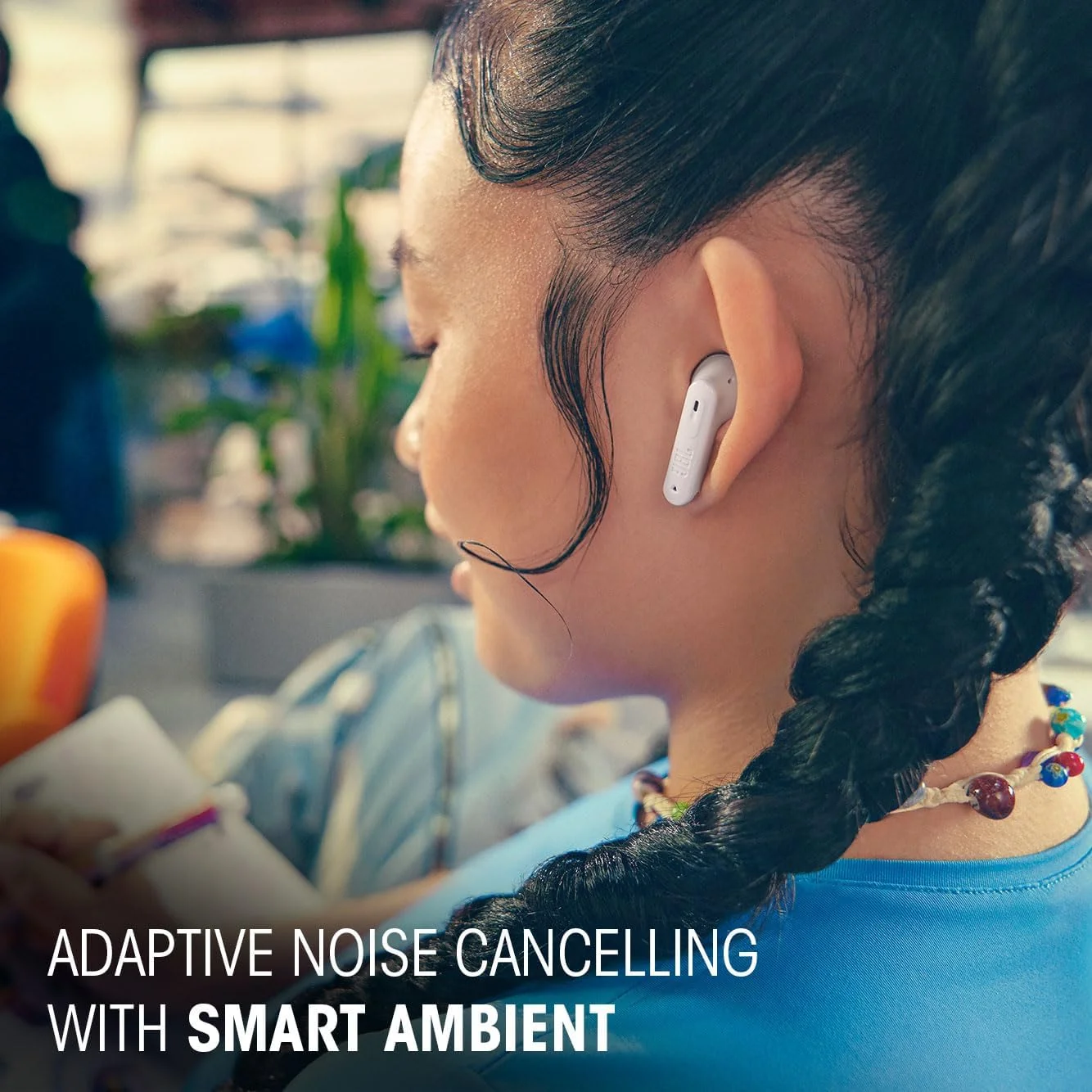هدفون بی سیم JBL TUNE FLEX 2 با قابلیت حذف نویز تطبیقی و Smart Ambient، پخش تا 48 ساعت، مقاوم در برابر گرد و غبار و آب IP54، مدل JBLTFLEX2BLK، مشکی