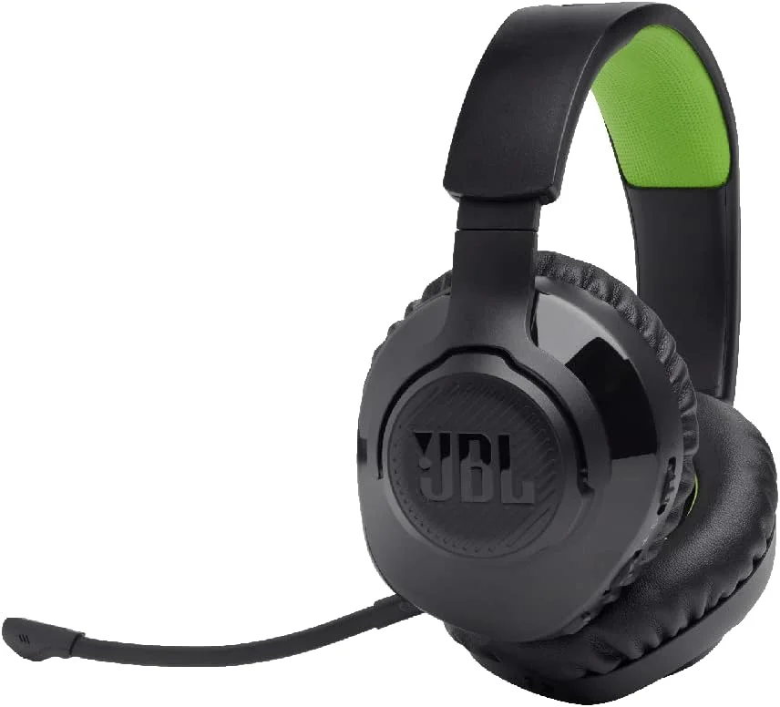 هدست گیمینگ بی سیم JBL Quantum 360X - مناسب کنسول Xbox با میکروفون بوم جداشدنی، عمر باتری تا 22 ساعت، راحتی فوم حافظه دار، سازگار با صدای فراگیر Windows Sonic (مشکی)
