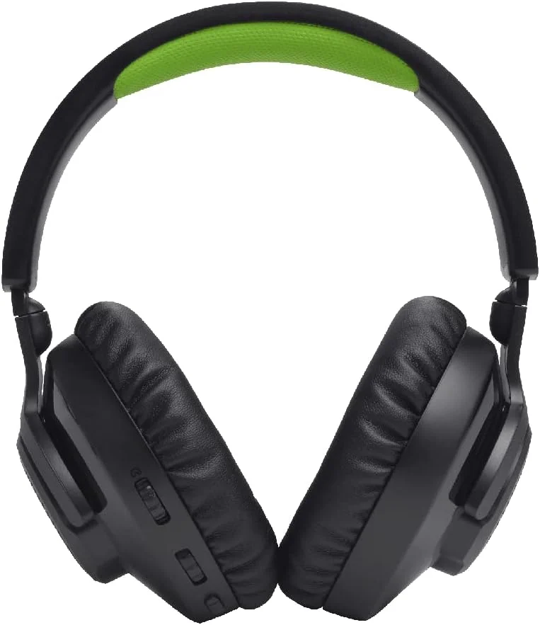 هدست گیمینگ بی سیم JBL Quantum 360X - مناسب کنسول Xbox با میکروفون بوم جداشدنی، عمر باتری تا 22 ساعت، راحتی فوم حافظه دار، سازگار با صدای فراگیر Windows Sonic (مشکی)