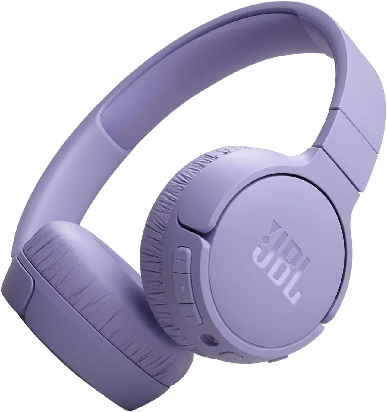 هدفون بی‌سیم روگوشی JBL TUNE 670NC با قابلیت حذف نویز تطبیقی و صدای هوشمند محیط، عمر باتری تا 70 ساعت با شارژ سریع، طراحی سبک، راحت و تاشو (بنفش)