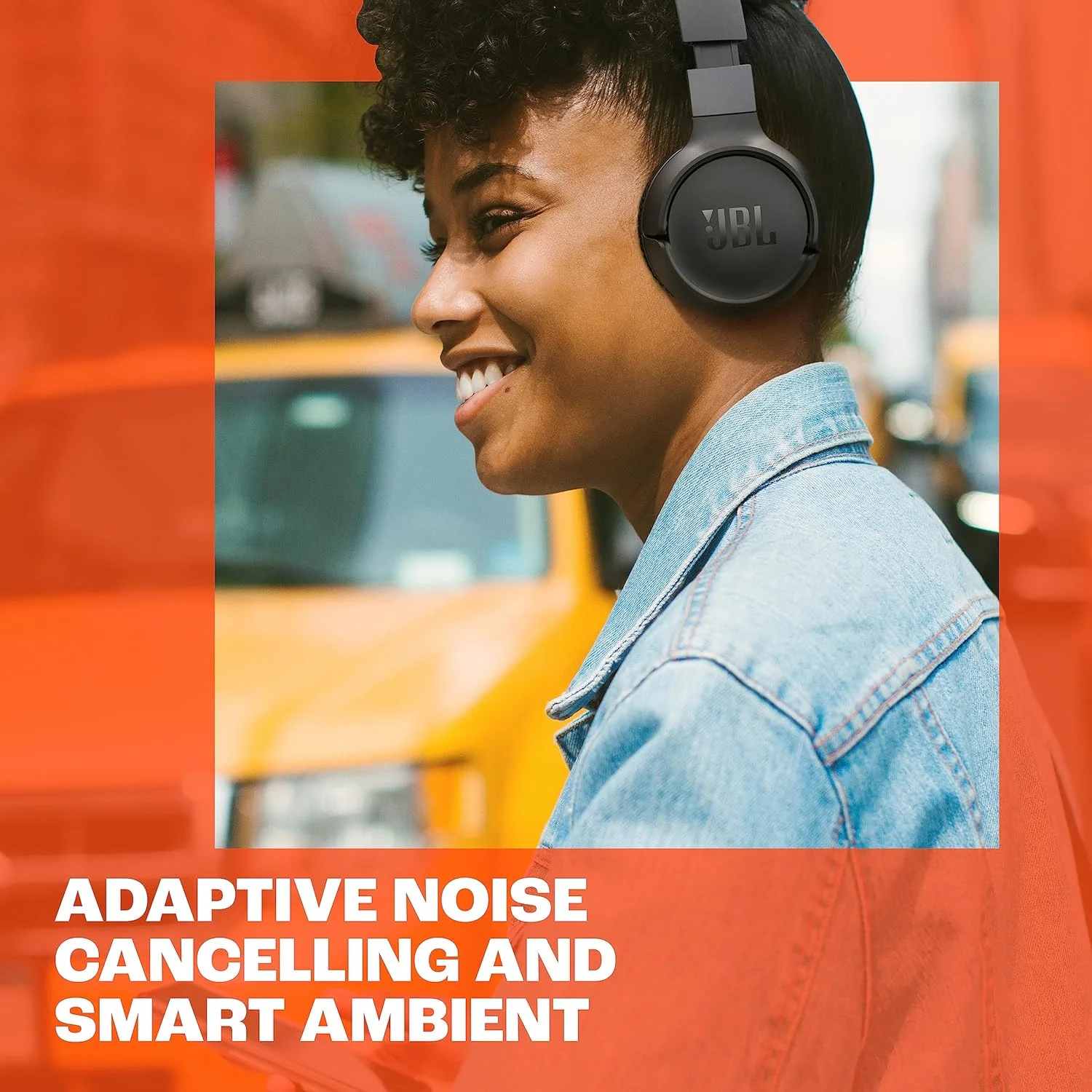 هدفون بی‌سیم روگوشی JBL TUNE 670NC با قابلیت حذف نویز تطبیقی و صدای هوشمند محیط، عمر باتری تا 70 ساعت با شارژ سریع، طراحی سبک، راحت و تاشو (بنفش)