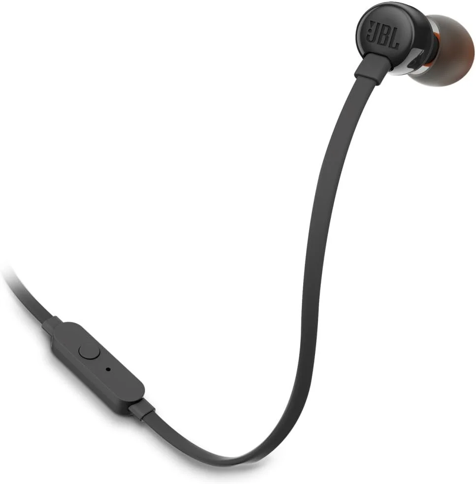هدفون و میکروفون دو گوشی JBL TUNE 160 مشکی - هدفون و میکروفون (سیمی، گوشی، دو گوشی، داخل گوشی، 20-20000 هرتز، مشکی)