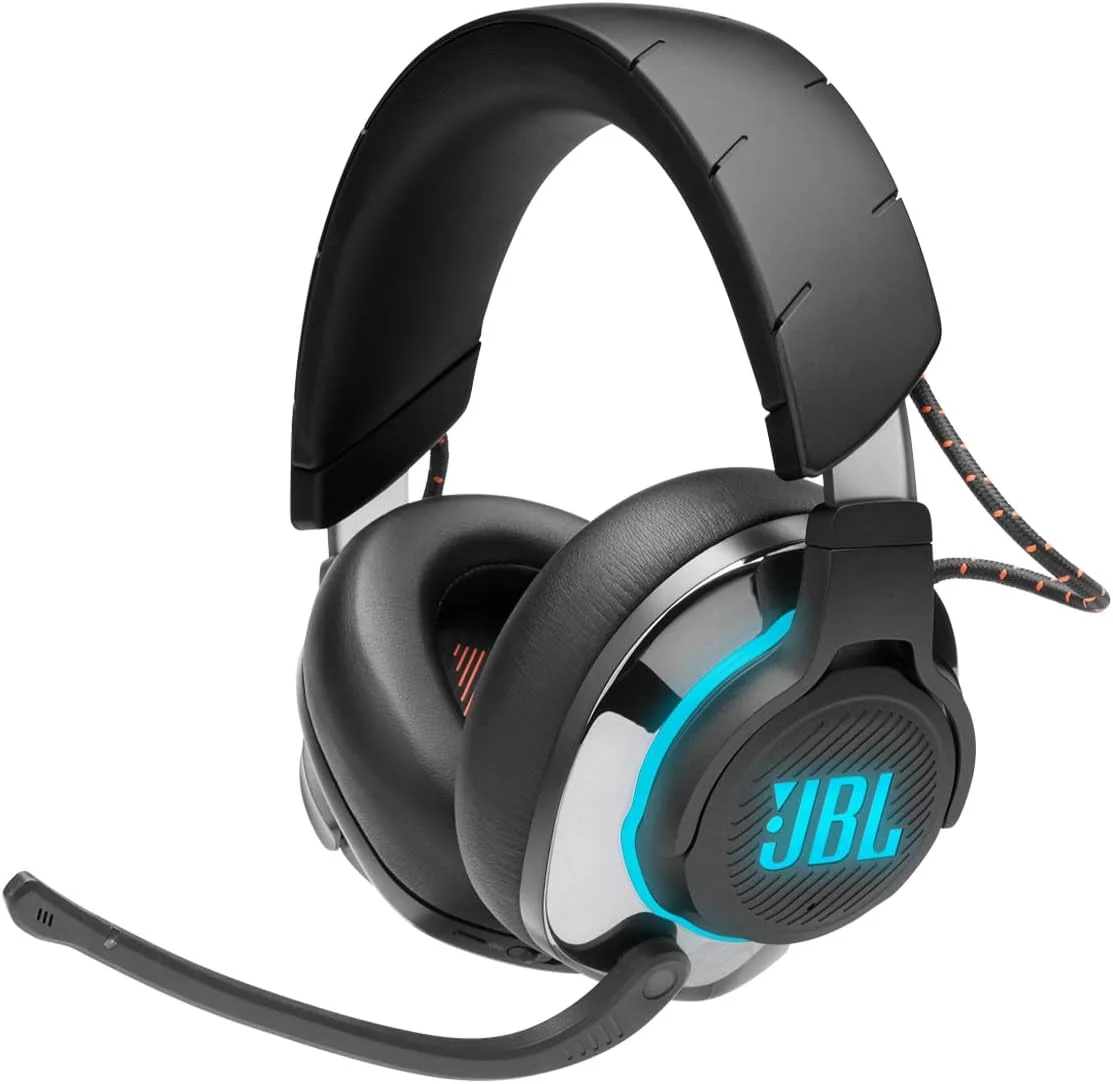 هدست گیمینگ بی سیم JBL Quantum 810 با عملکرد عالی و حذف نویز، مشکی، سایز متوسط