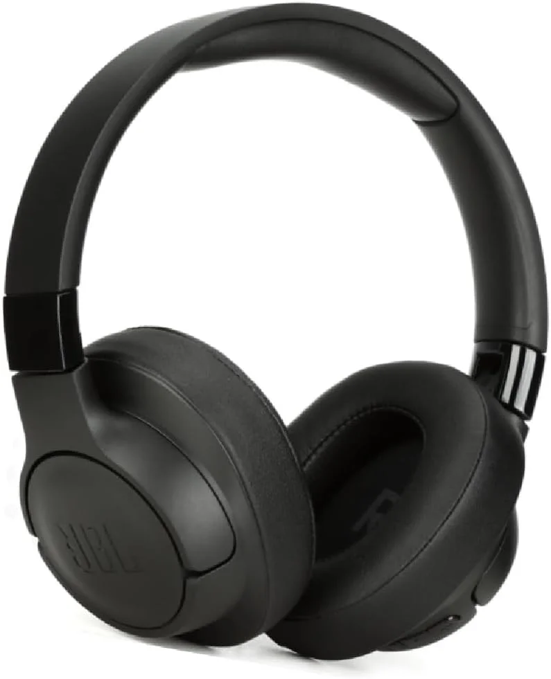 هدفون روگوشی JBL Tune 760NC - هدفون سبک وزن JBL بی سیم بلوتوث، تاشو با قابلیت حذف نویز فعال - بسته بندی فله - مشکی