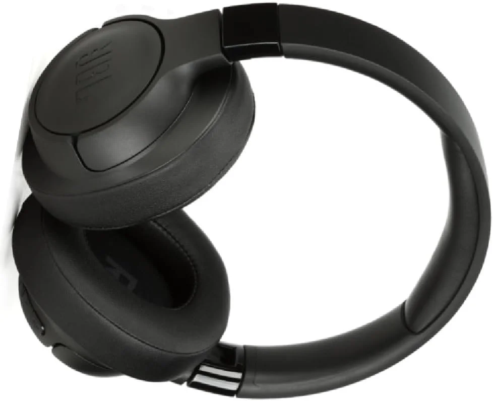 هدفون روگوشی JBL Tune 760NC - هدفون سبک وزن JBL بی سیم بلوتوث، تاشو با قابلیت حذف نویز فعال - بسته بندی فله - مشکی