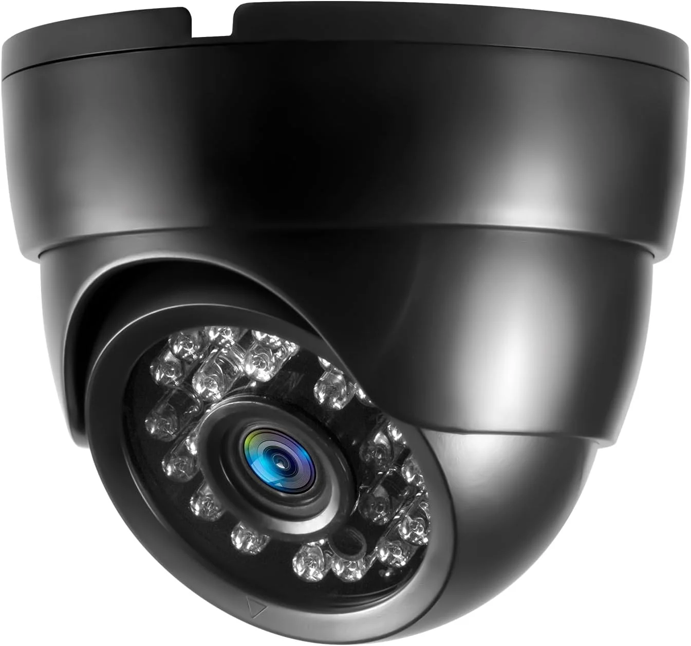 دوربین مداربسته دام 5 مگاپیکسلی Fuers، دوربین امنیتی مداربسته آنالوگ TVI AHD CVI XVI CVBS CCTV برای فضای باز و داخل ساختمان، تشخیص انسان، دید در شب 24 متری، دوربین ضد آب برای DVR مداربسته آنالوگ