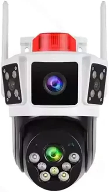 دوربین مداربسته خورشیدی 4G سیم کارت خور IP66 مناسب فضای باز V380 Pro، دوربین PTZ خورشیدی 4K با باتری برای امنیت فضای باز (3 ویدیو)