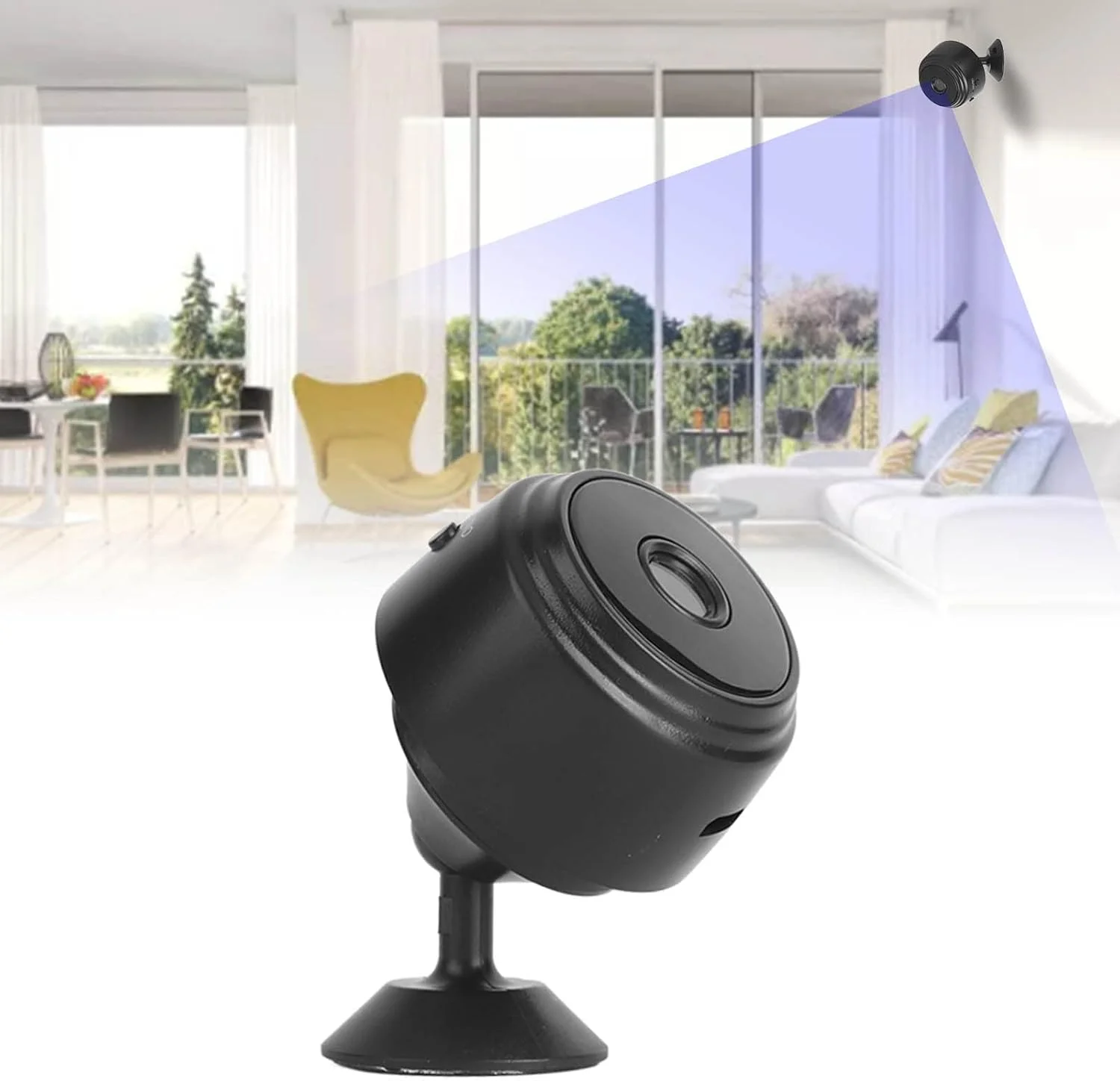 دوربین امنیتی والفرانت با زاویه دید گسترده 120 درجه، کیفیت 720P، آلارم تشخیص حرکت، دوربین داخلی منزل برای کودکان، سالمندان و حیوانات خانگی