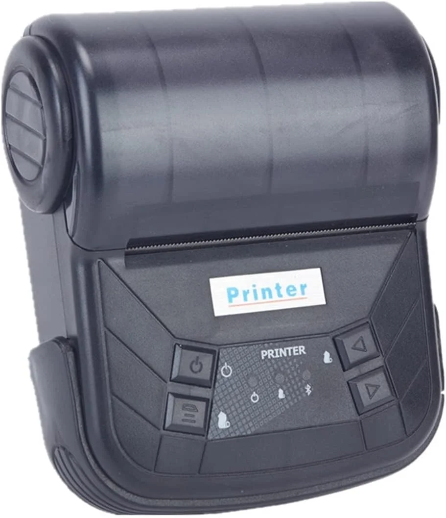 چاپگر جوهر افشان دستی، چاپگر حرارتی رسید کوچک بی سیم بلوتوثی قابل حمل DC 5V USB 3 اینچی 80 میلی متری پشتیبانی از کاغذ چاپگر رایانه شخصی Impresora (فقط چاپگر-01)
