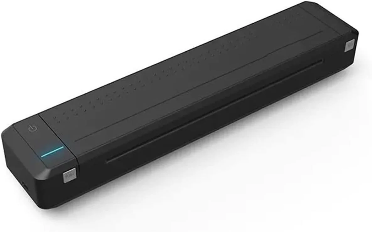 پرینتر جوهرافشان، پرینتر قابل حمل کاغذ معمولی A4 انتقال حرارتی مینی بلوتوث USB مناسب کسب و کار خانگی با باتری داخلی