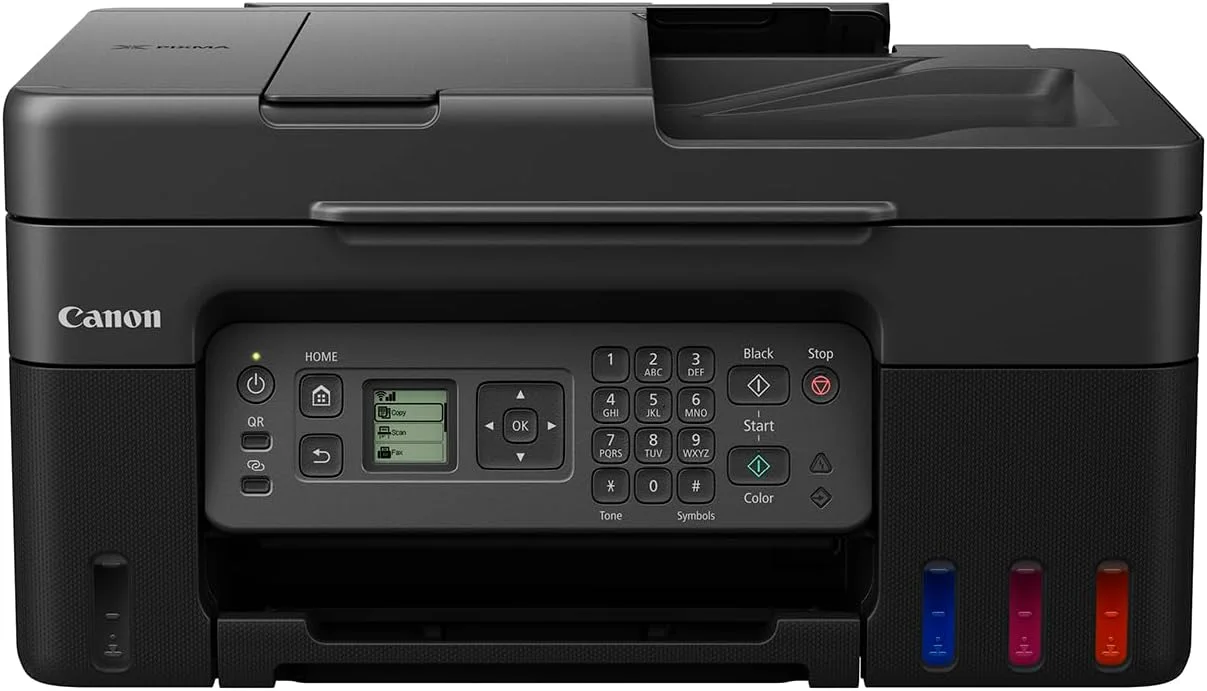 پرینتر جوهرافشان چندکاره رنگی بی سیم کانن PIXMA G4470 با مخزن بزرگ قابل شارژ، چاپ سریع، صرفه جویی زیاد، مشکی