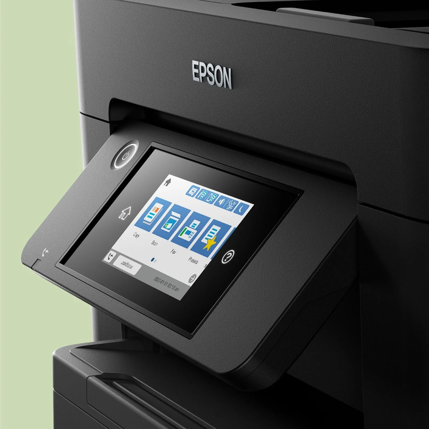 پرینتر رنگی چندکاره بی‌سیم اپسون WorkForce WF-4830 با اسکنر، کپی، فکس، اترنت، Wi-Fi Direct و ADF، مشکی