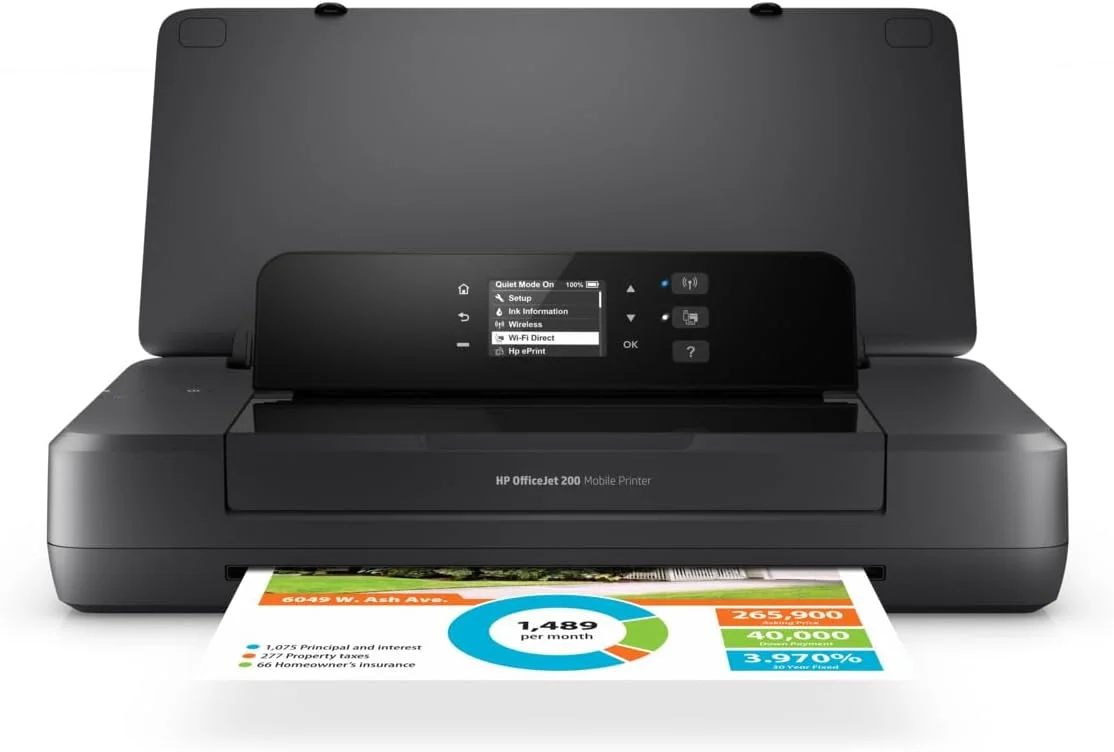 پرینتر همراه اچ پی مدل Officejet 202