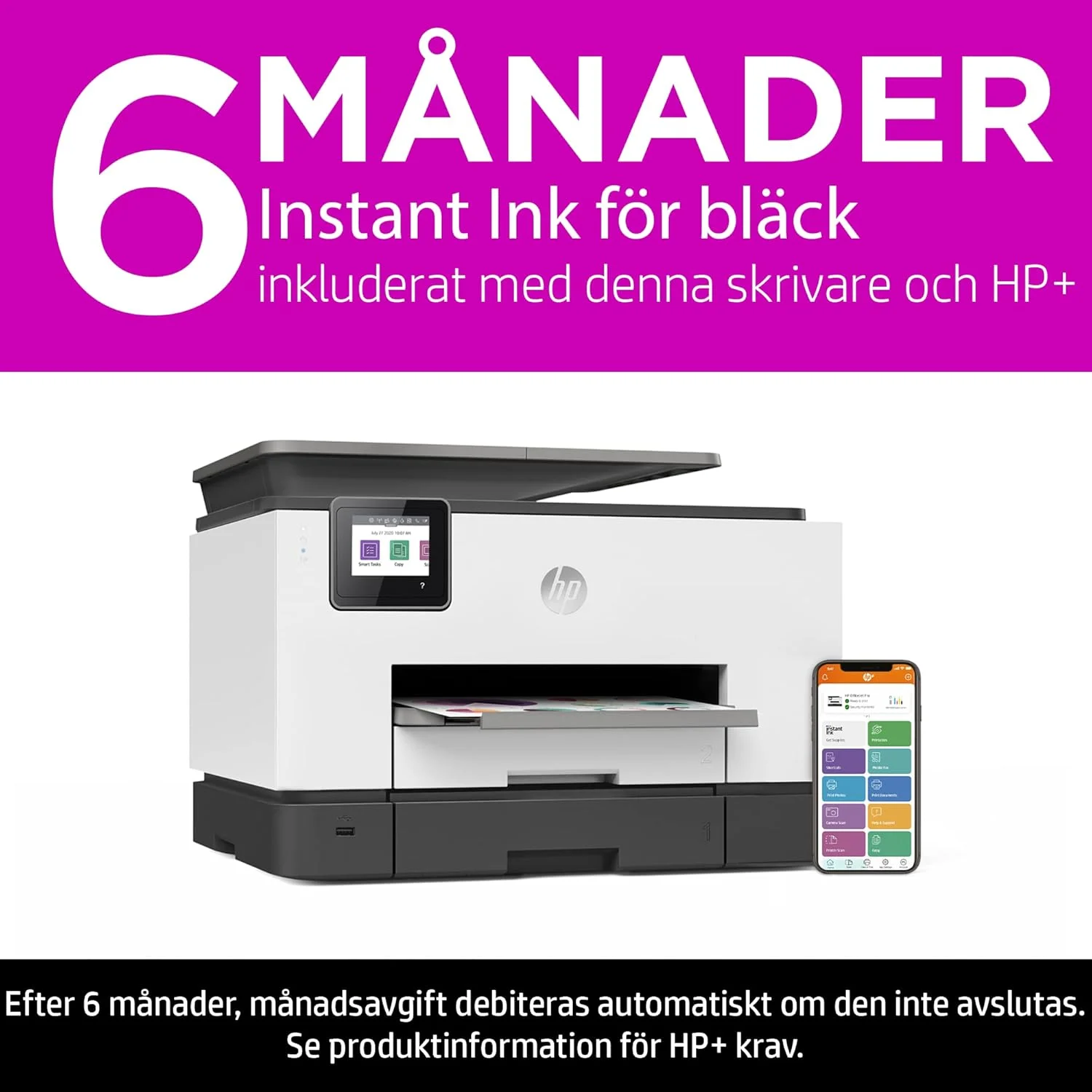 پرینتر جوهرافشان رنگی چندکاره HP Officejet Pro 9022e
