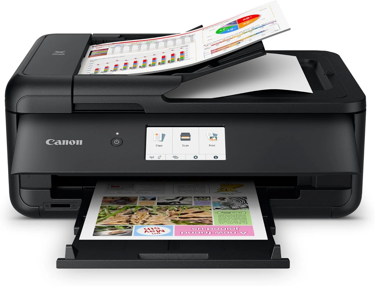 پرینتر جوهرافشان چندکاره بی‌سیم کانن مدل PIXMA TS9520a مناسب منزل