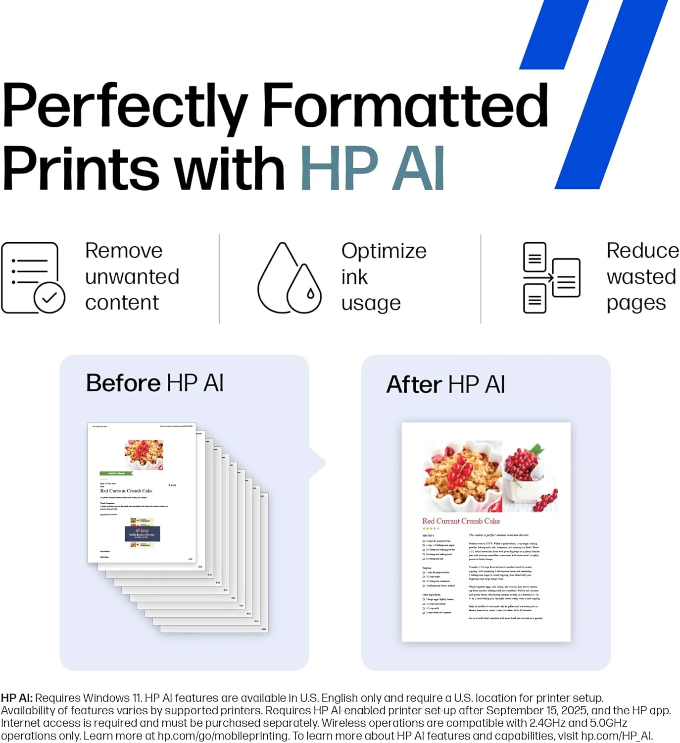 پرینتر جوهرافشان رنگی چندکاره بی‌سیم HP OfficeJet Pro 8135e، چاپ، اسکن، کپی، فکس، ADF، چاپ دورو، مناسب برای دفتر کار خانگی، شامل 3 ماه جوهر