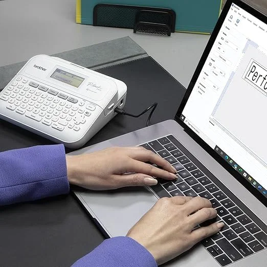 دستگاه چاپ لیبل برادر P-Touch PT-D410، پشتیبانی از چاپ بارکد، قابلیت اتصال به کامپیوتر