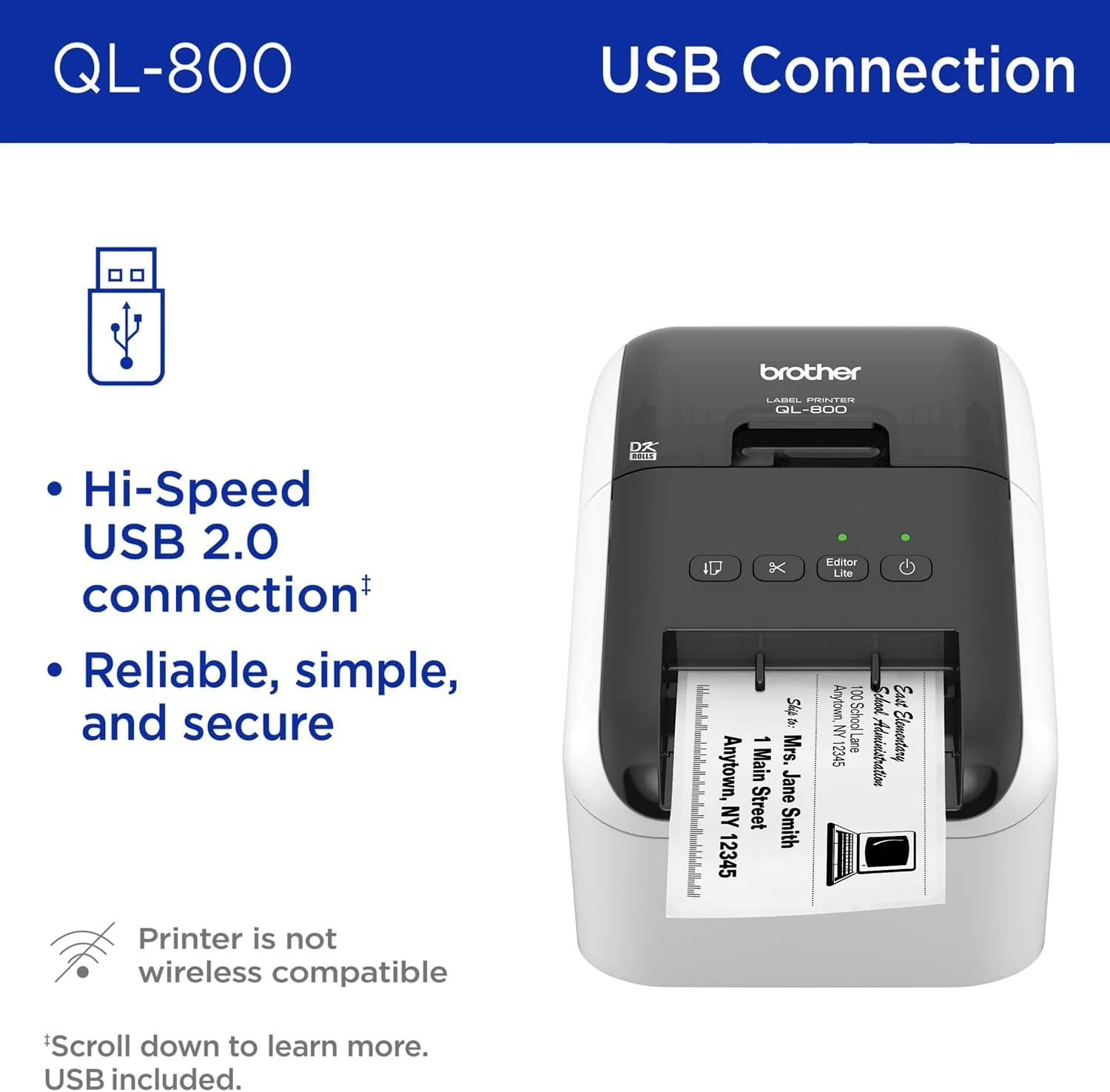 برادر QL-800