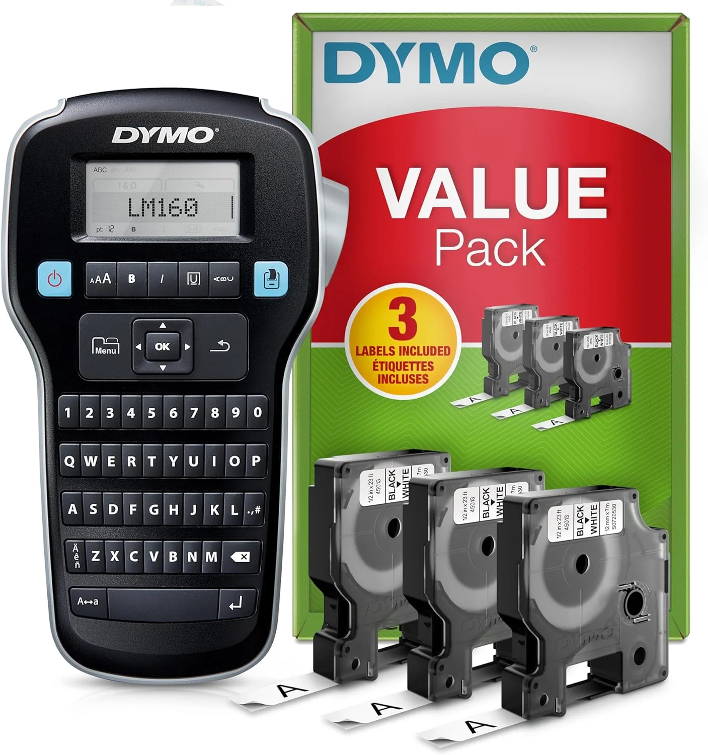 دستگاه لیبل زن دایمو Labelmanager 160P بسته ویژه