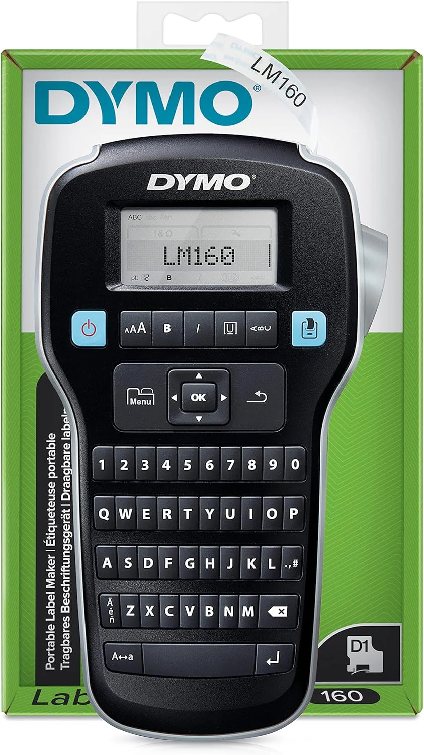 دستگاه چاپ لیبل دستی دایمو Labelmanager (1790415)، مشکی، S0946320، Lm160، متوسط