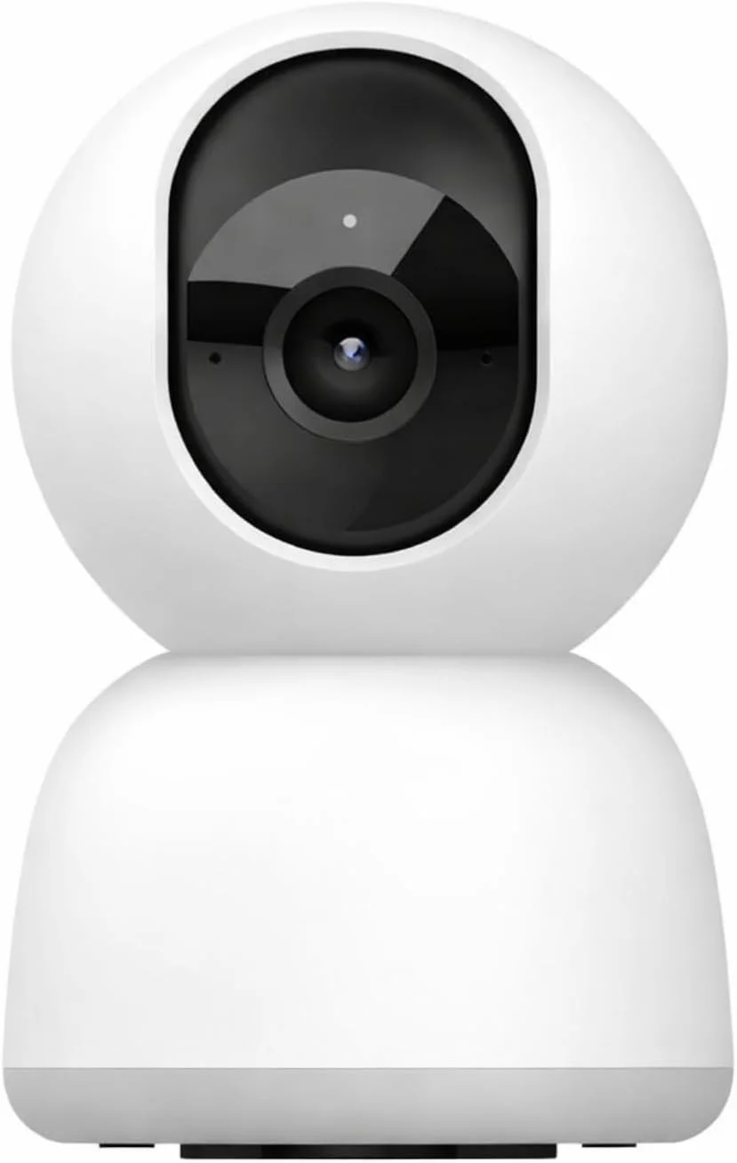 دوربین امنیتی منزل با کیفیت 1080P Full HD، حسگر حرکتی هوش مصنوعی، دید در شب مادون قرمز، نظارت 360 درجه و تعامل صوتی