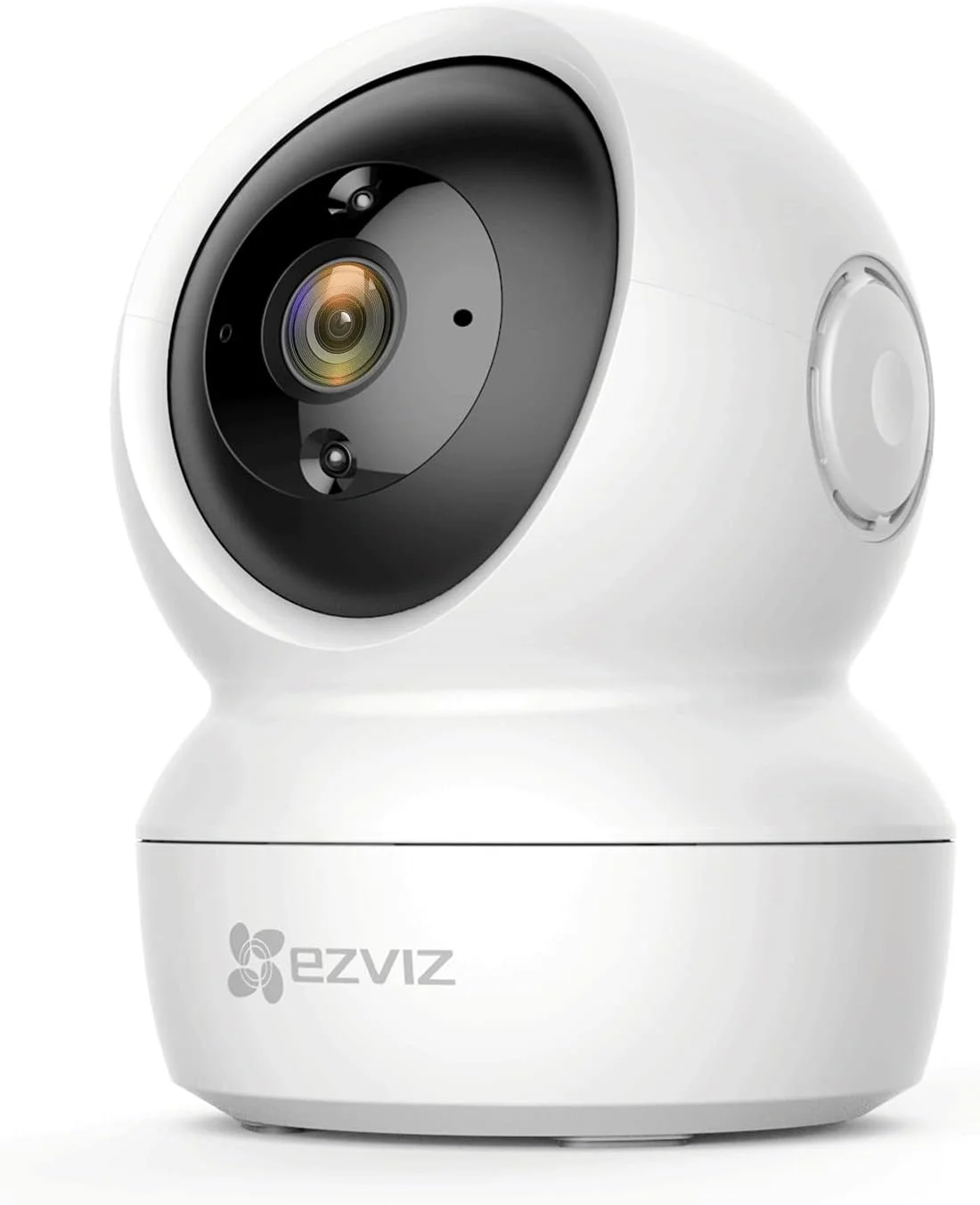 دوربین امنیتی وای فای داخلی EZVIZ C6N 1080p، مانیتور کودک 360 درجه، تشخیص حرکت، ردیابی هوشمند، صدای دو طرفه، دید در شب، سازگار با الکسا (بازسازی شده)