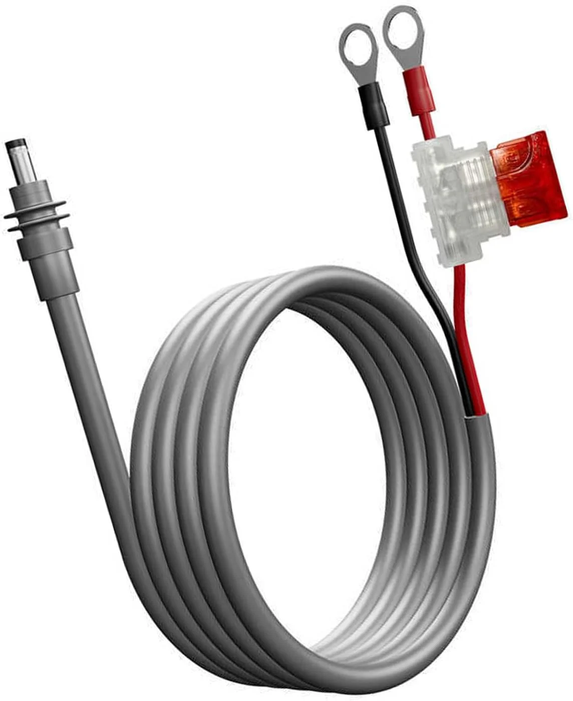 کابل برق سنگین 18AWG با طول 10 متر به همراه آداپتور نگهدارنده برای منبع تغذیه باتری، مناسب برای کمپینگ