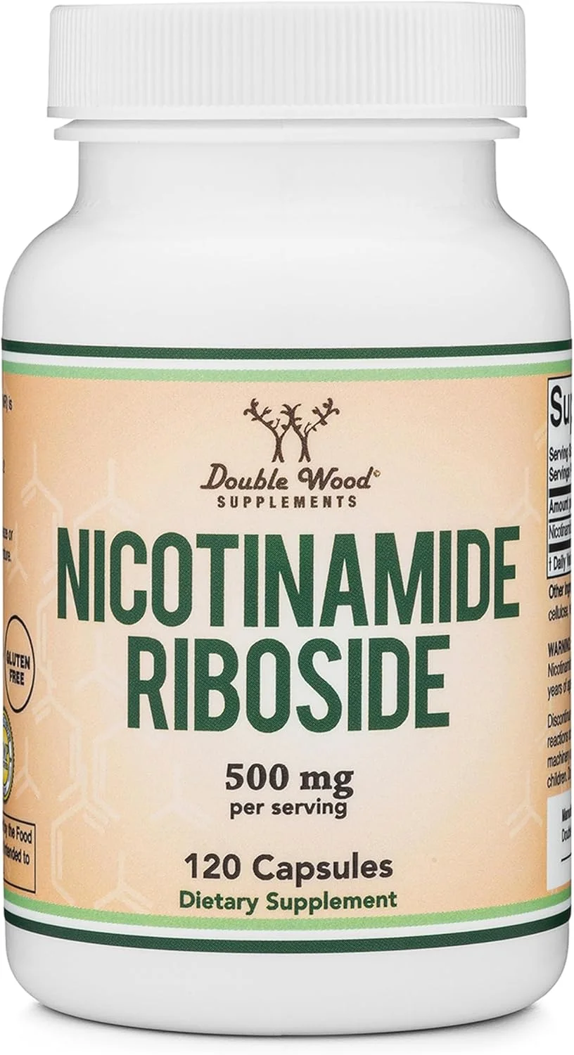 ریبوزید نیکوتینامید Double Wood Supplements - مکمل NAD برای افزایش سطح NAD+ توسط Double Wood