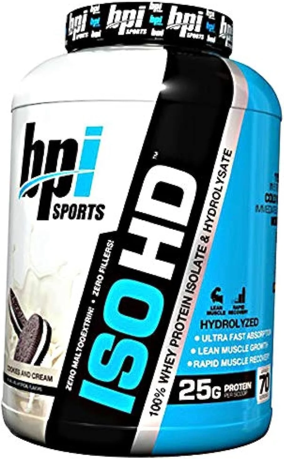 پروتئین وی ایزوله BPI Sports با طعم کوکی و خامه، ۲.۲۷ کیلوگرم