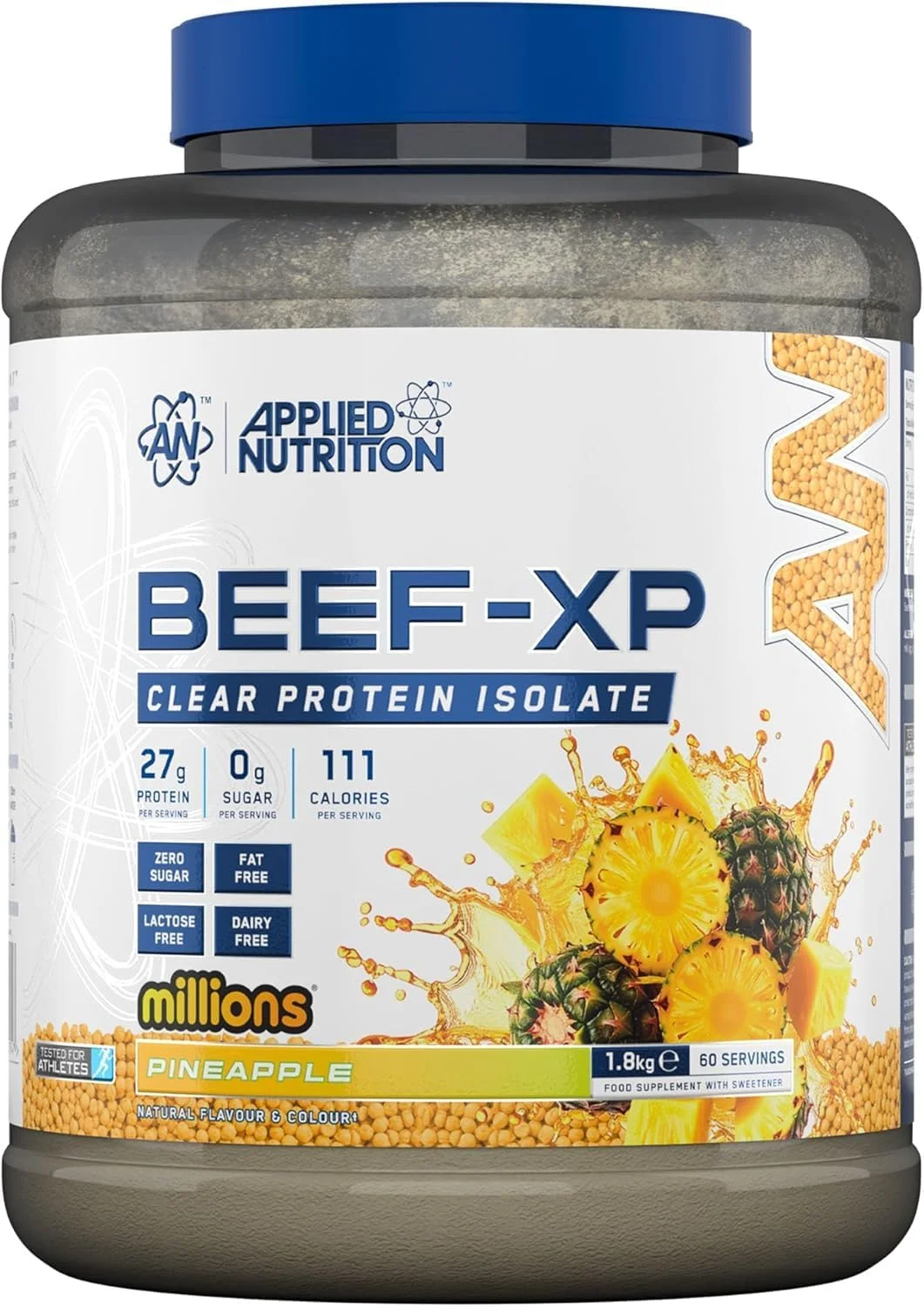 پروتئین ایزوله گوشت گاو BEEF-XP با طعم آناناس، 1.8 کیلوگرم (60 سروینگ)