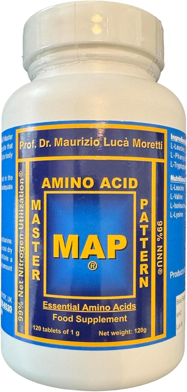 فرمول اصلی الگوی اسید آمینه MAP Master (120 قرص) با 99% قابلیت جذب نیتروژن خالص (NNU)