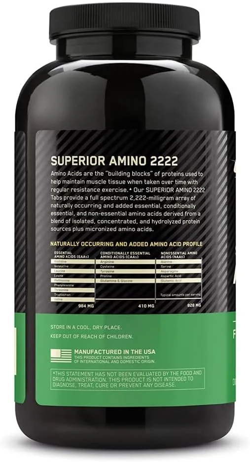 مکمل آمینو سوپریور 2222، 320 عددی