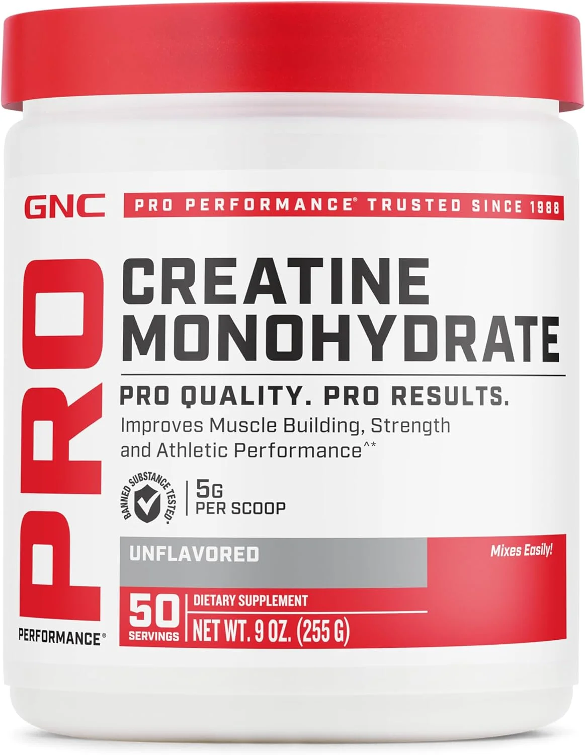 کراتین مونوهیدرات GNC Performance Pro Performance - 50 سروینگ