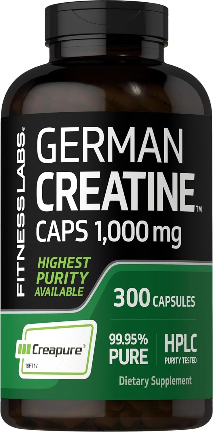 کراتین آلمانی Creapure آزمایشگاه فیتنس، 1000 میلی گرم، 300 کپسول (94-120)