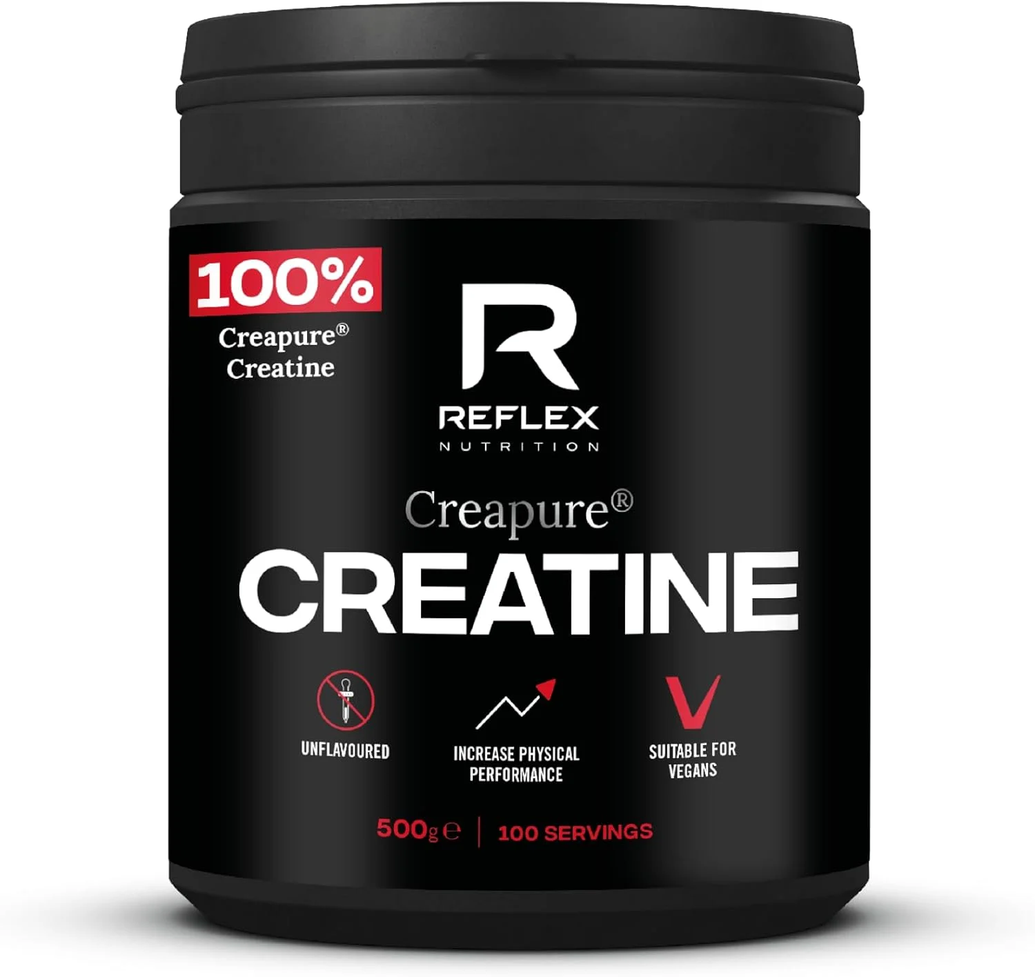 پودر کراتین Creapure رفلکس نوتریشن 500 گرمی