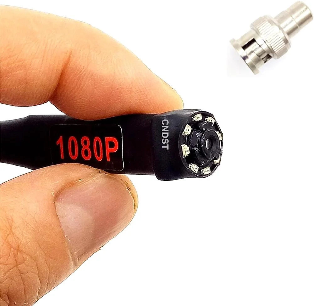 دوربین مداربسته کوچک امنیتی 2 مگاپیکسلی HD 1080P، 2000TVL، لنز 3.6 میلی‌متری 90 درجه، دوربین نظارتی کوچک 4 در 1 TVI/CVI/AHD/960H CVBS، برای DVRهای 1080P 4 در 1 TVI/AHD/CVI/CVBS/960H، با 8 عدد LED مادون قرمز