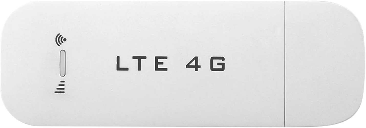 مودم روتر وای فای USB 4G LTE ایجویوس تا 150 مگابیت بر ثانیه با آنتن یکپارچه پوشش مطلوب برای حداکثر 8 کاربر به طور همزمان سازگار (با وای فای)