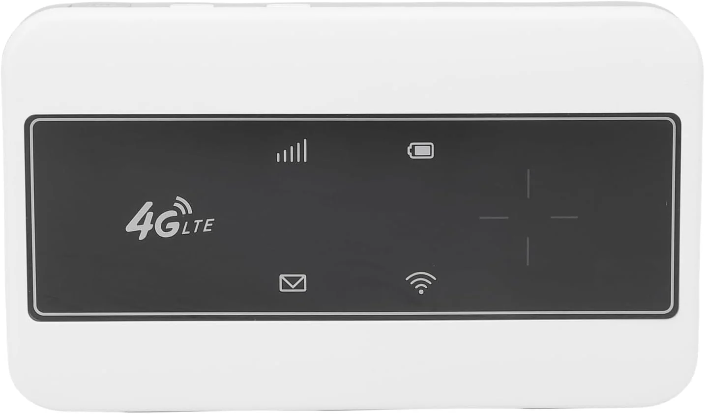 روتر مسافرتی 4G LTE، باتری 2100 میلی آمپر ساعتی، پشتیبانی از حداکثر 10 کاربر Wi-Fi، منطقه اروپا، کارت میکرو سیم، مناسب برای تلفن های هوشمند ios و Android، رایانه های شخصی و کنسول های بازی (سفید)