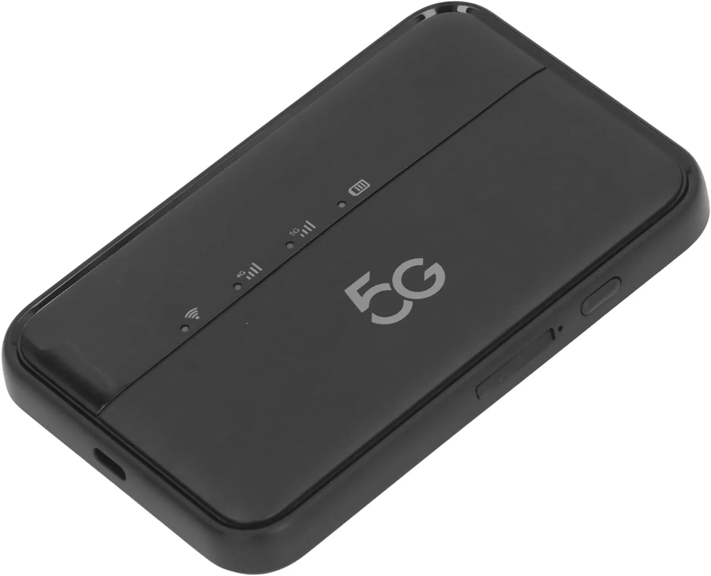 هات‌اسپات وای‌فای 6 قابل حمل 5G Haofy، مقاوم و قابل اعتماد برای سفر، پشتیبانی از 16 دستگاه با نمایشگر LED، شارژ Type C با ظرفیت 10000mAh برای استفاده در فضای باز - مشکی
